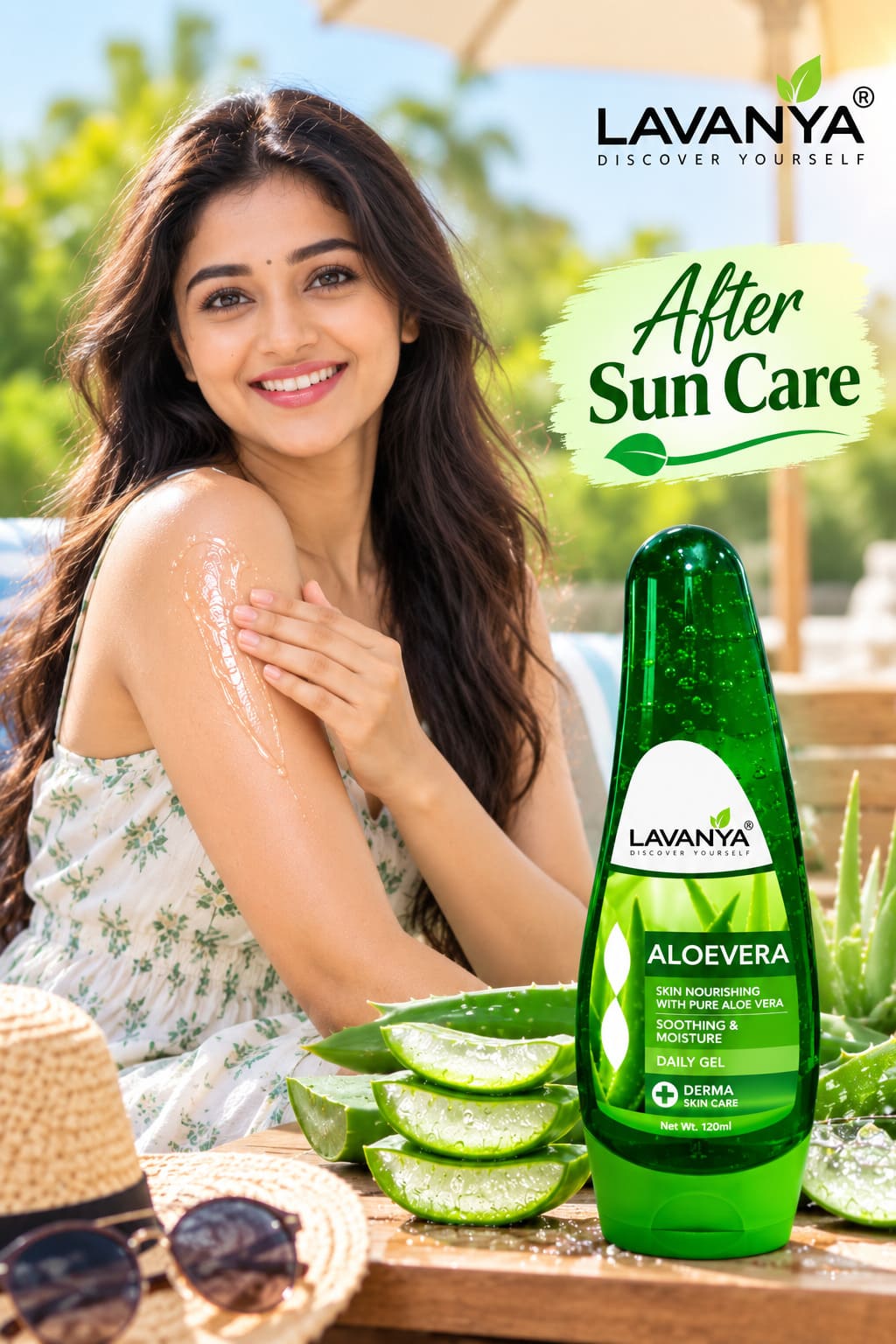 lavanya alovera gel after sun care
