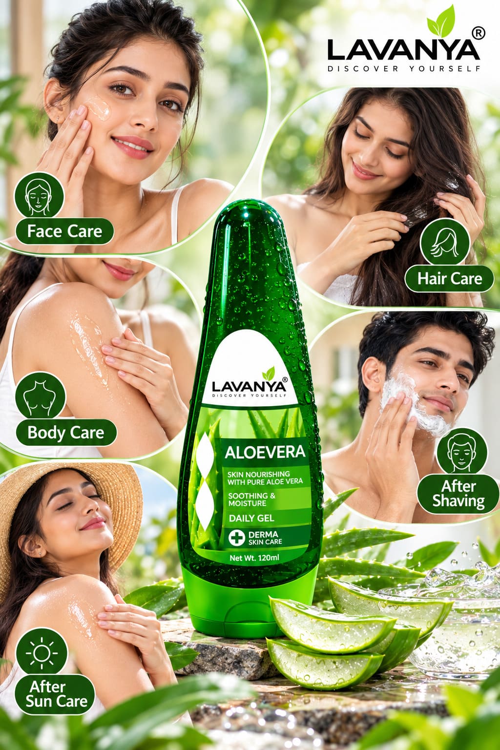 lavanya alovera gel care and uses