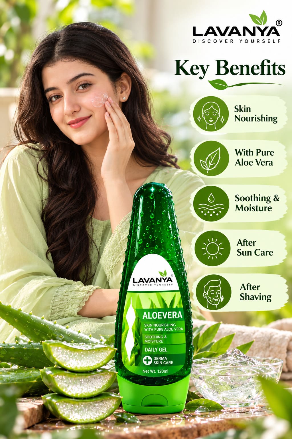 lavanya alovera gel key benifits