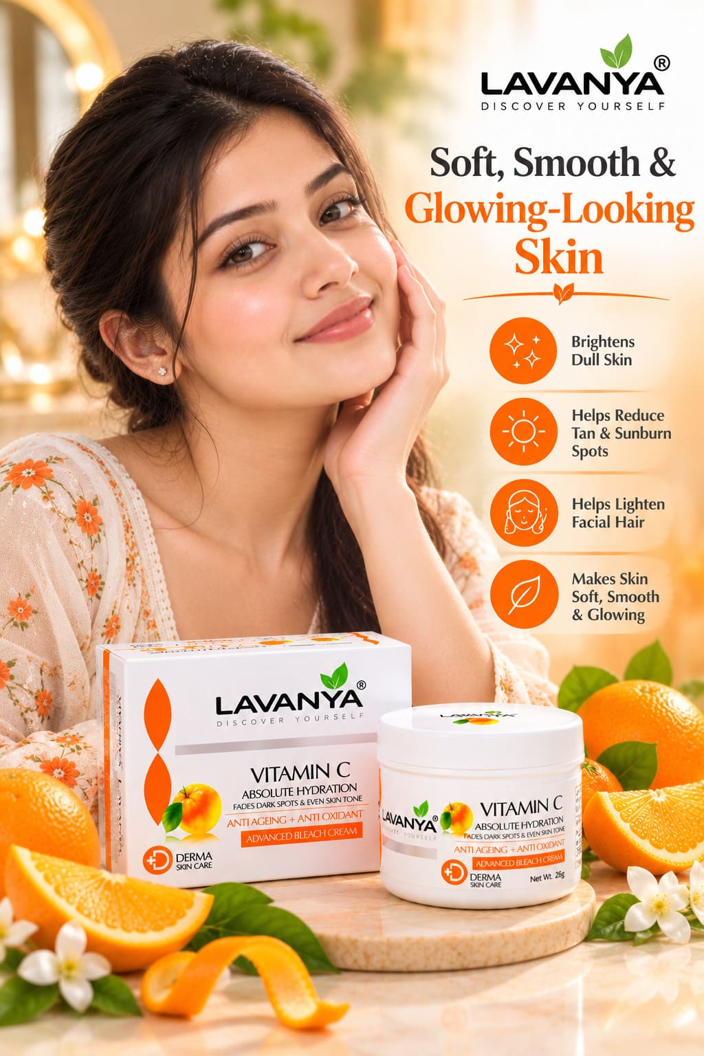 lavanya vitamin c bleach smooth skin