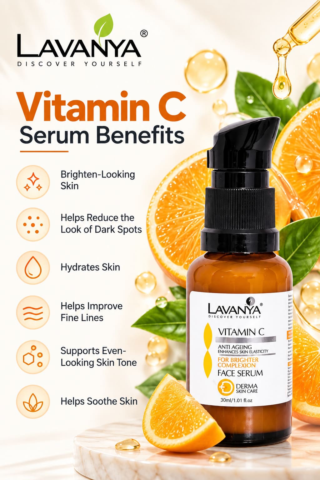 lavanya vitamin c face serum benifits