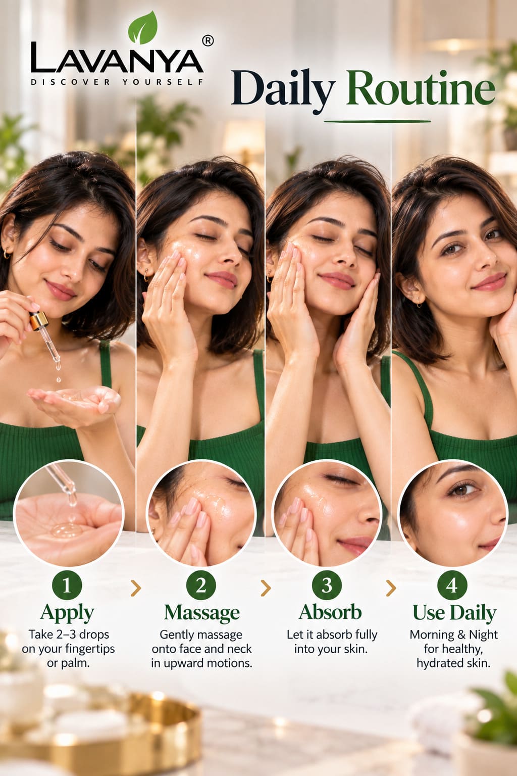 lavanya vitamin c face serum daily routine