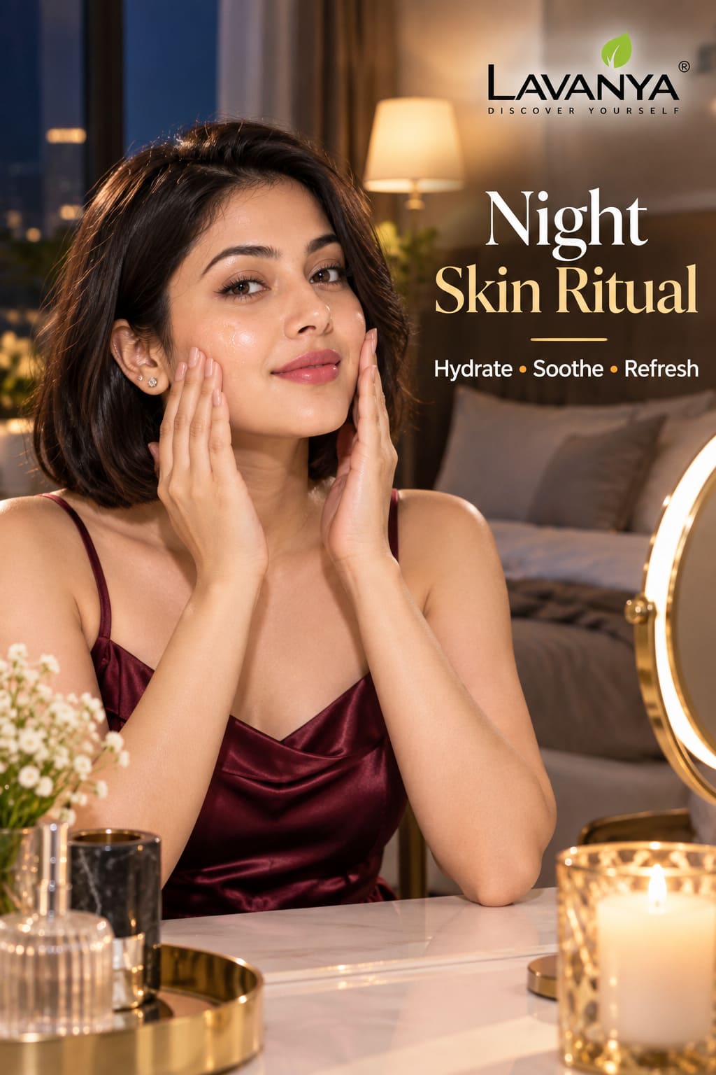 lavanya vitamin c serum night skin ritual