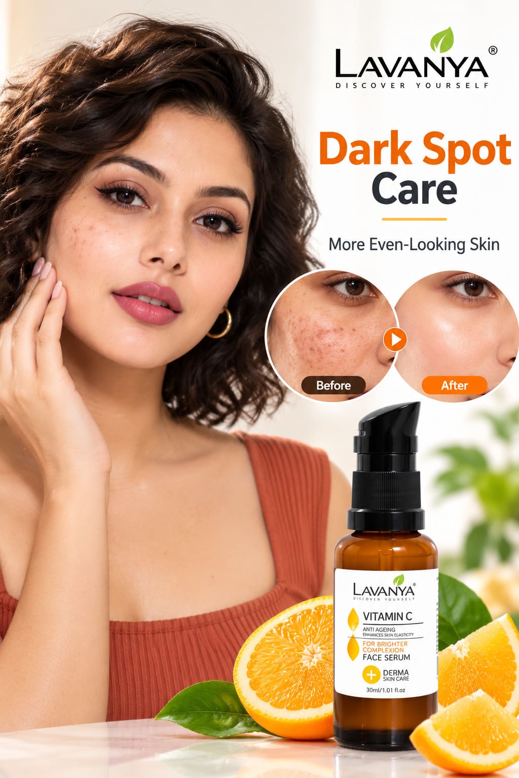 lavanya vitamin c face serum dark spot care