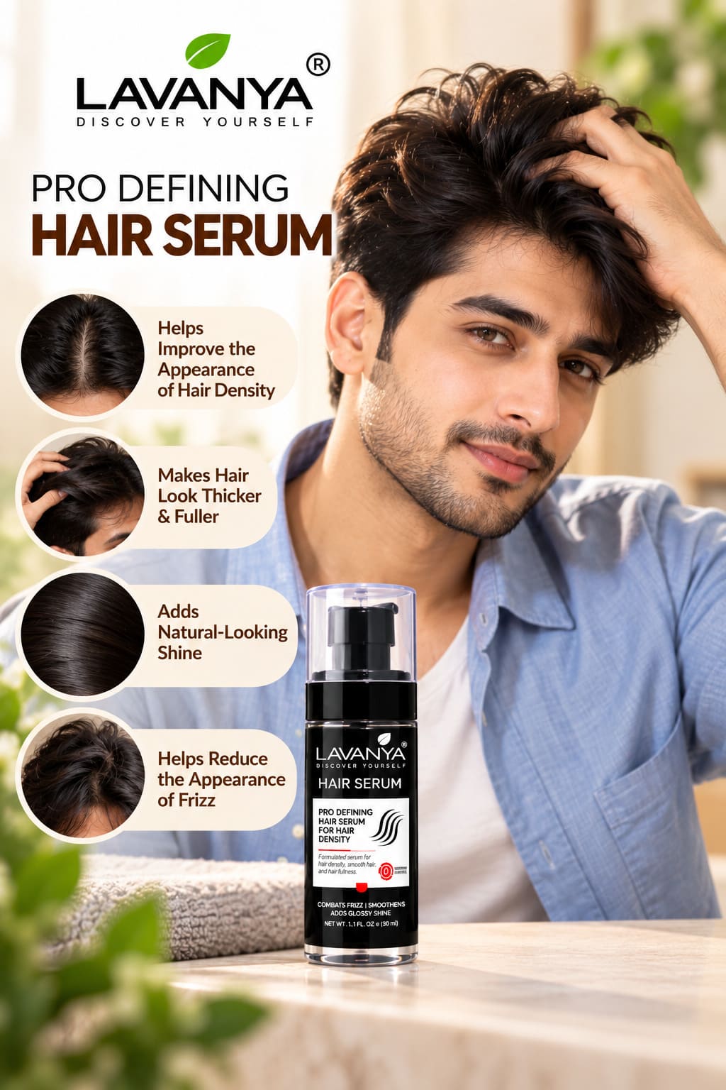 lavanya hair serum for boys as well as