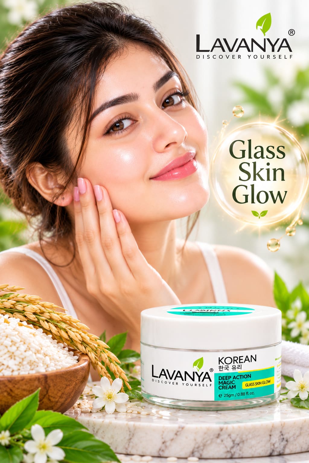 Korean Deep Action Magic Cream with Rice Water and Arbutin - Image 7