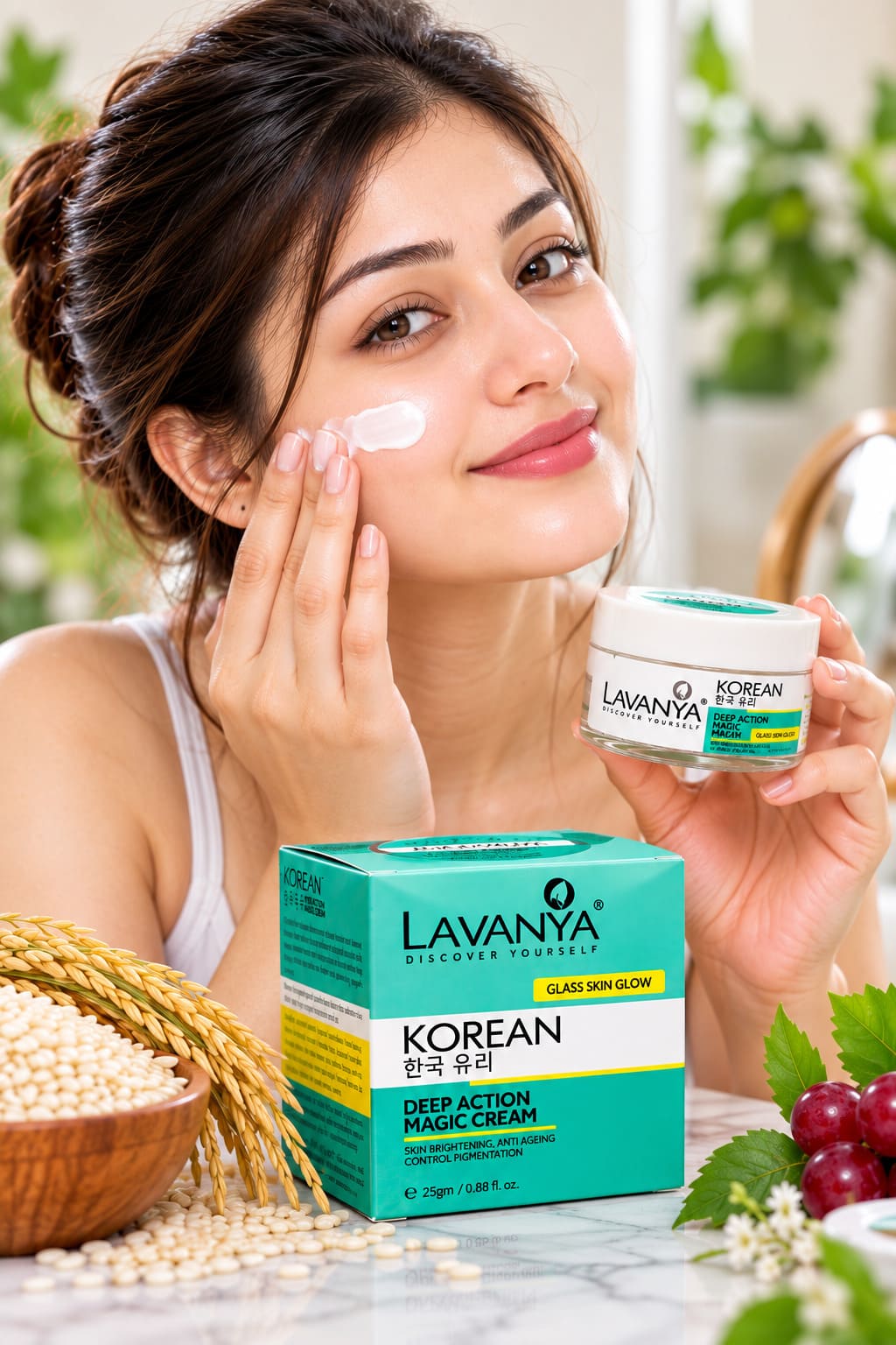 lavanya korean deep action cream regular use to get best result